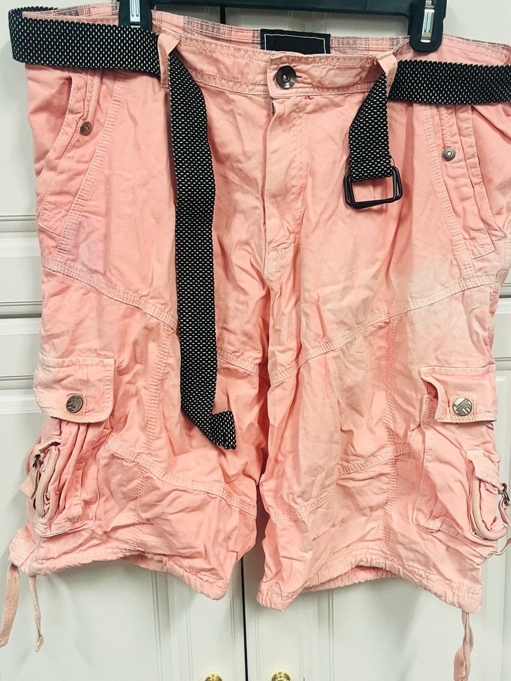 Women’s Cargo Shorts - Pink